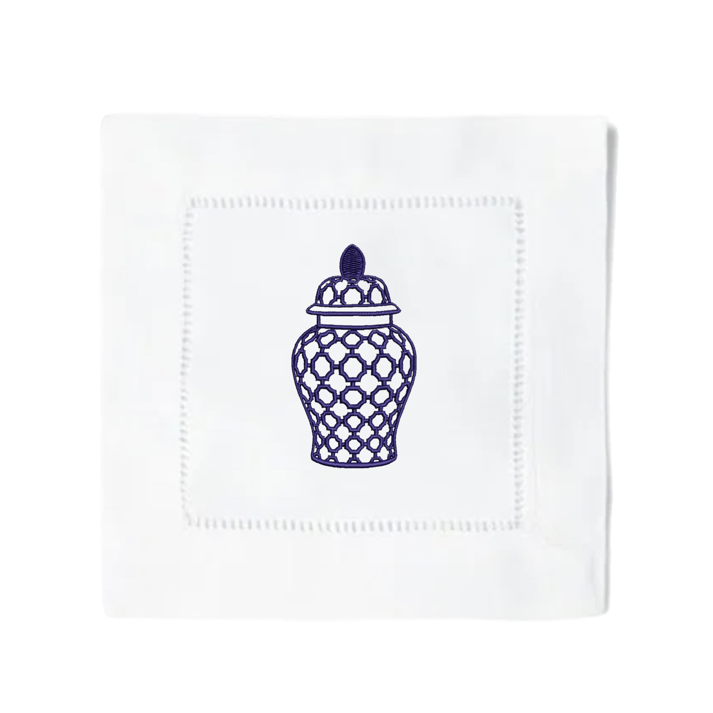 Set of 4 Ginger Jar Cocktail Napkins