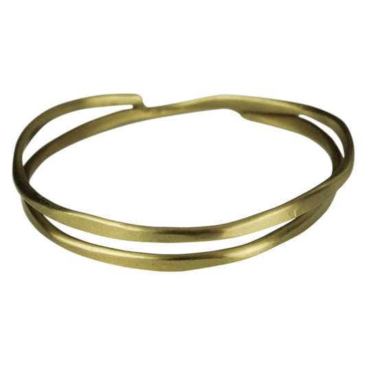 HomArt - Bracelet with Overlapping Circles, Brass