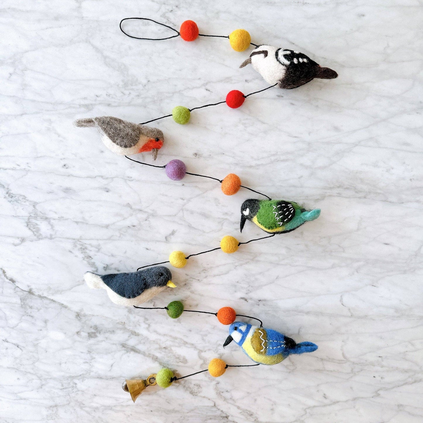 Deer Harbour Design - Felt Bird Garland