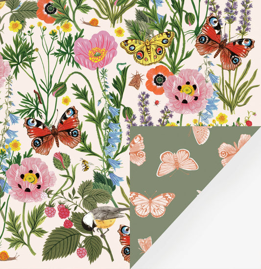 PRAIRIE | Double Sided Wrapping Paper Single Sheets