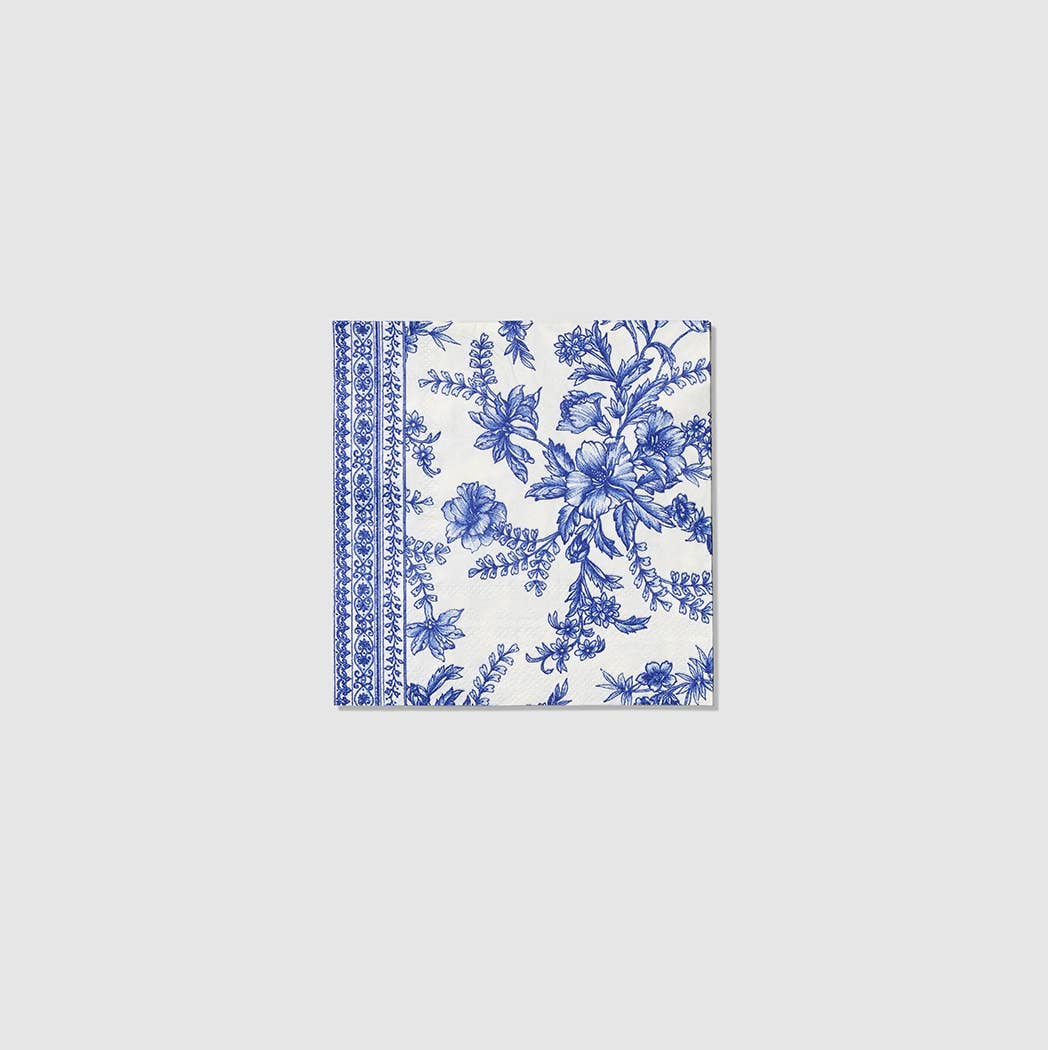 Coterie Party Supplies - French Toile Paper Cocktail Napkins (25 per Pack)