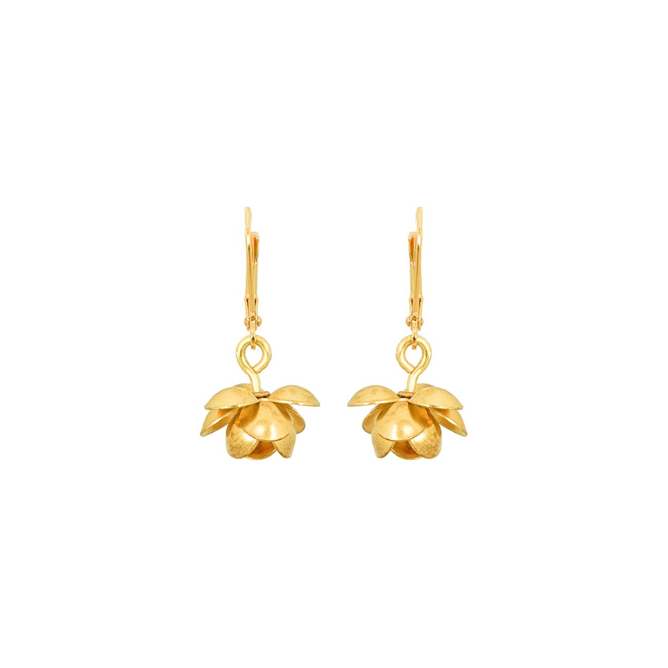 We Dream in Colour - Lotus Earrings