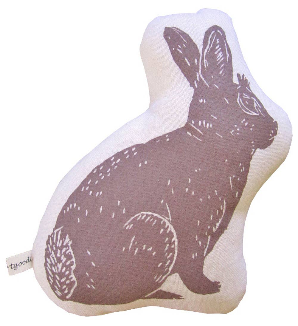 artgoodies - bunny stuffie mini pillow