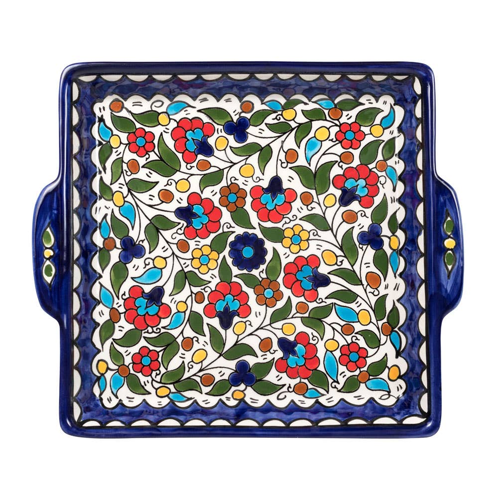 Ten Thousand Villages - Daises Serving Dish