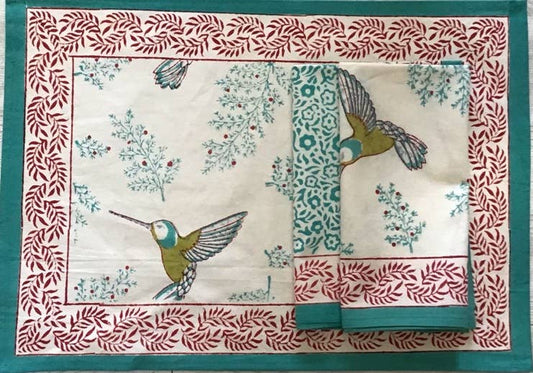 Natural Habitat - Tablemats Hummingbird