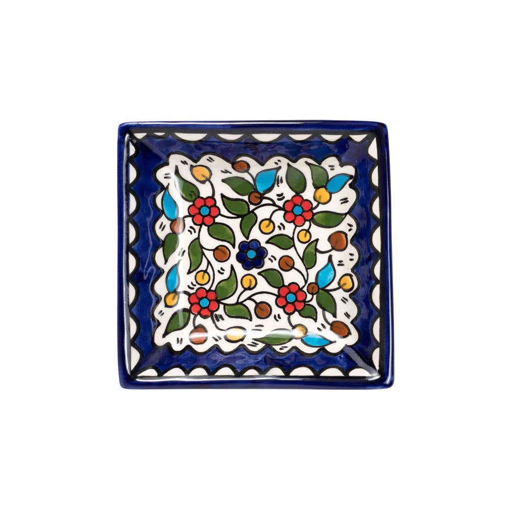 Ten Thousand Villages - Daisies Dipping Dish