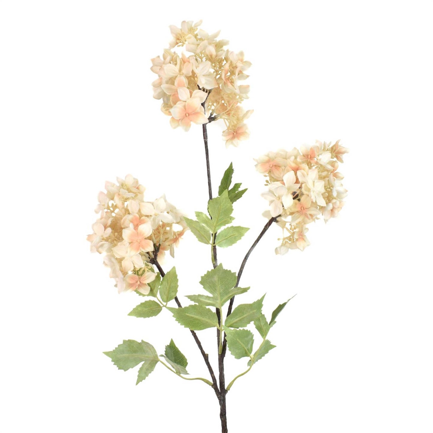 David Christopher's Collection - 38" Hydrangea Spray x 3 - Cream