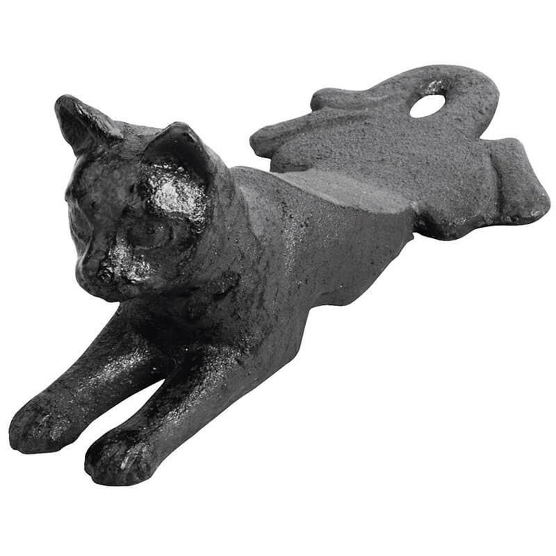 Cat Door Wedge, Cast Iron, Black