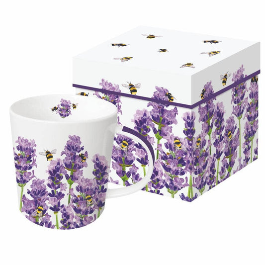 BEES & LAVENDER Mug with Gift Box