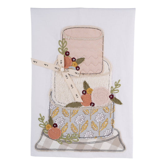 Glory Haus - I Do Love You Wedding Cake Tea Towel