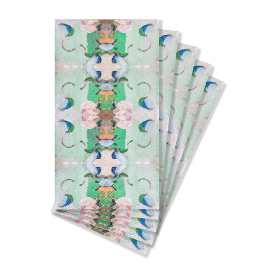 Laura Park Designs - Monet's Garden Green Guest Towels