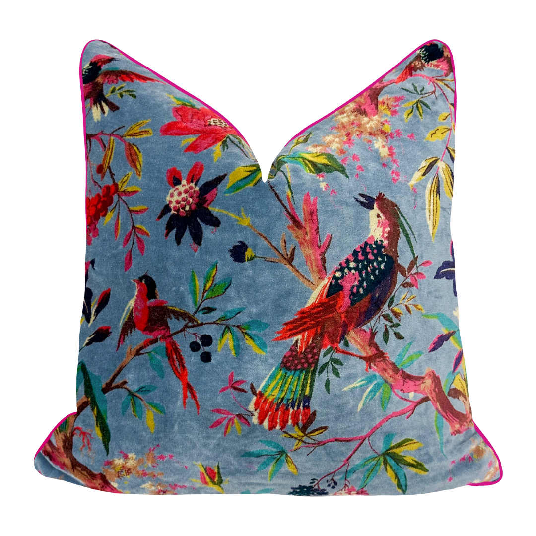 Laura Park Designs - Chambray 20x20 Rajmahal Velvet Pillow