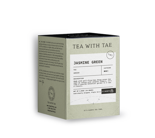 Jasmine Green 15-ct. Tea Box