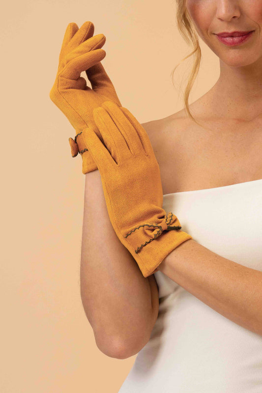 Powder Design inc - Fenella Gloves - Mustard