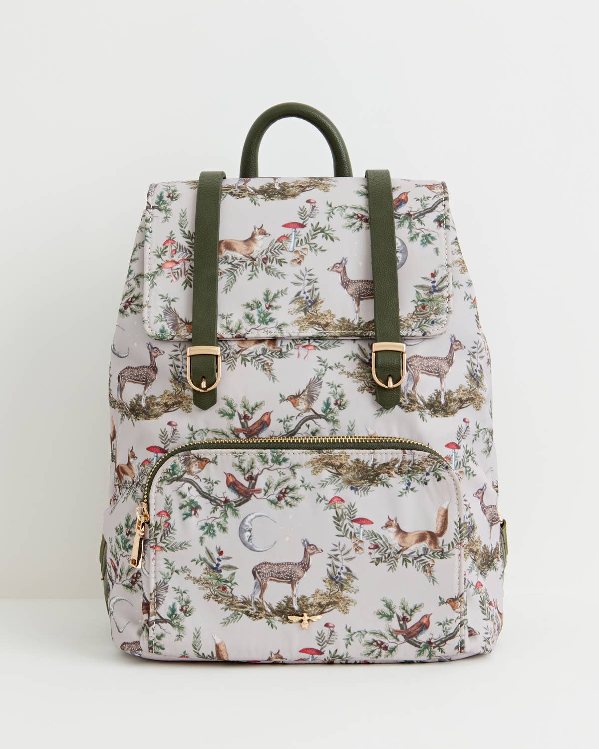 Fable England - A Night's Tale - Crystal Grey Woodland Scene Mini Backpack