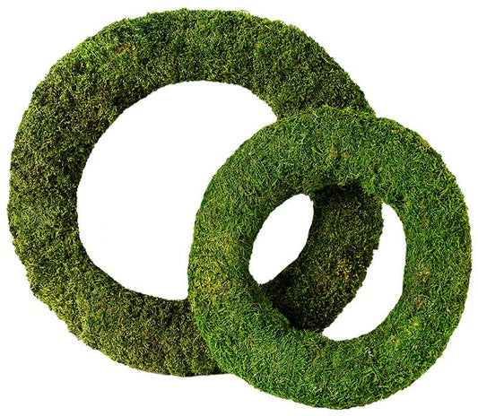 Moss Wreath: 12"