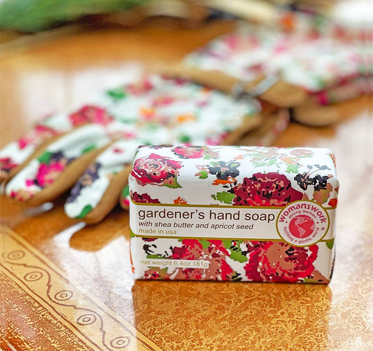 Gardener's Hand Soap --Cottage Rose Print