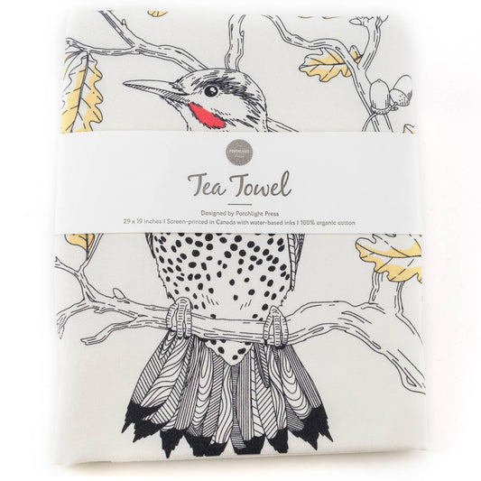 Northern Flicker Tea Towel - West Coast Birds