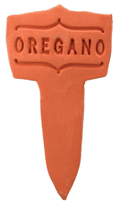 Amaranth Stoneware - Oregano - Plant Label