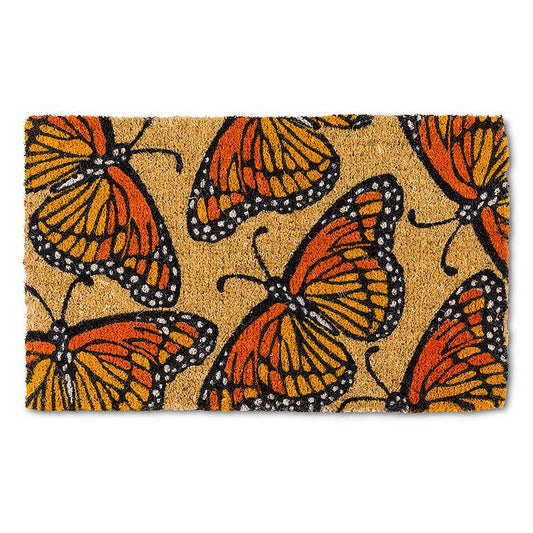 Multi Monarch Doormat-18x30" L