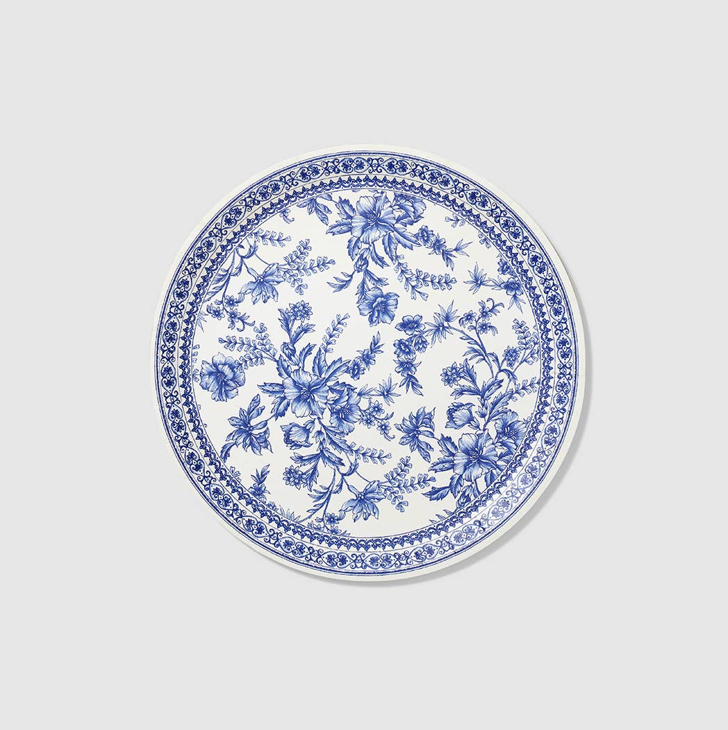 Coterie Party Supplies - French Toile Large Paper Party Plates (10 per Pack)