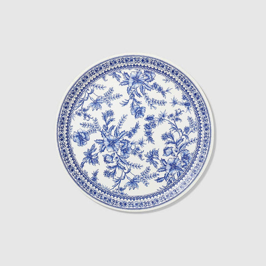 Coterie Party Supplies - French Toile Large Paper Party Plates (10 per Pack)